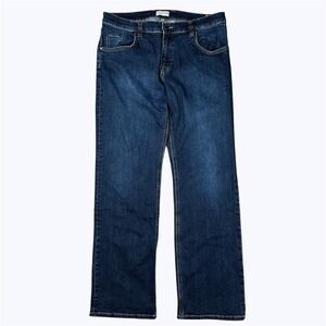 Tecovas Jeans Mens 37x32 Dark Blue Premium Standard Denim Western Coastal Cowboy